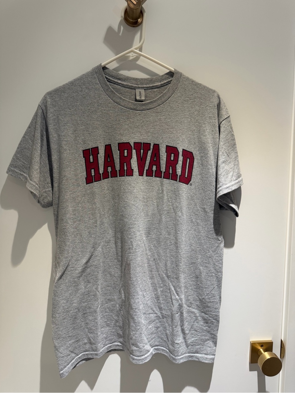 Grey Harvard Short-Sleeve, size M